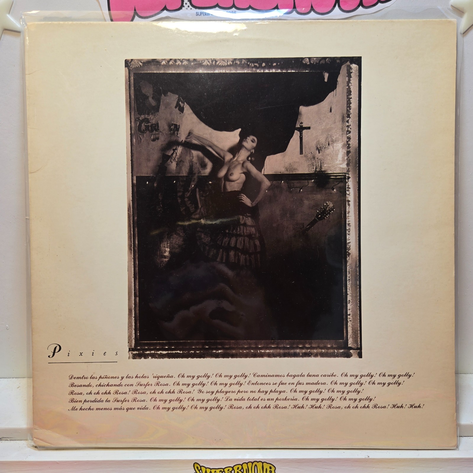 PIXIES Surfer Rosa 1988 OG 1st Press 4AD CAD 803 Rough Trade US 38 brown wax
