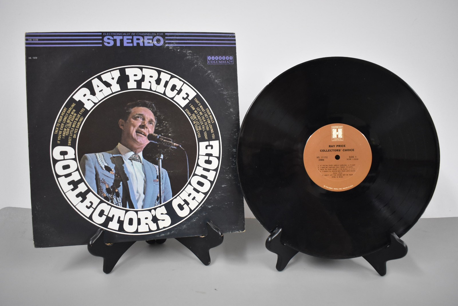 Ray Price – Collector’s Choice Vinyl LP Harmony Columbia Records EX