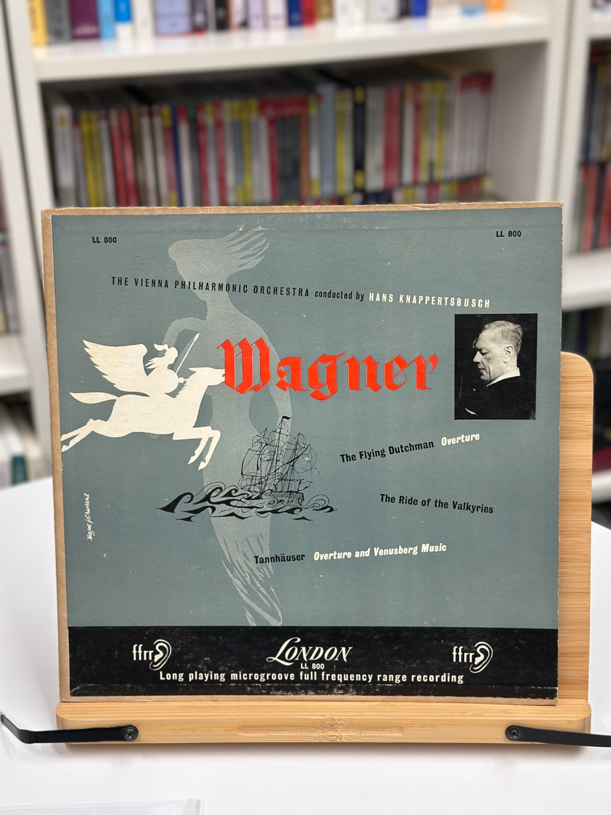 Wagner Hans Knappertsbusch Vienna Philharmonic London LL 800 ffrr Made in Englan