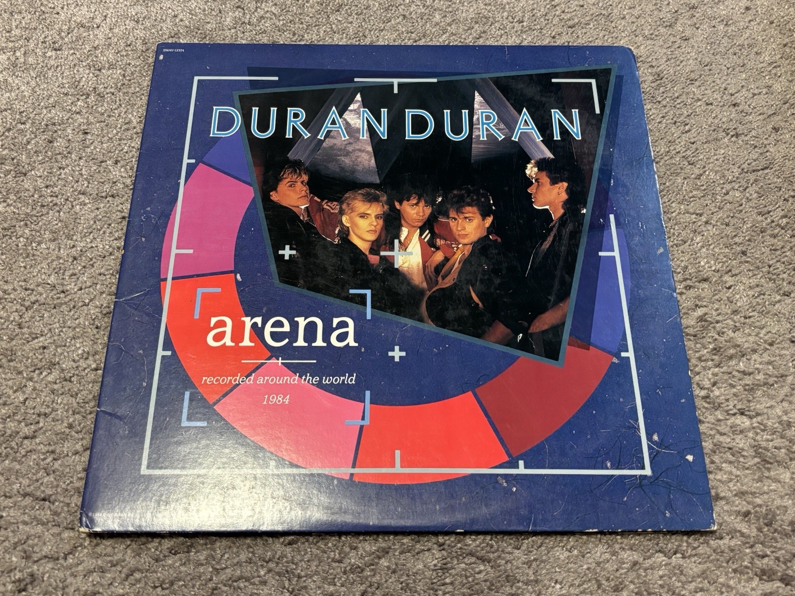 Duran Duran Arena 1984 Capitol Records New Wave Pop Rock 12” Vinyl w/Booklet