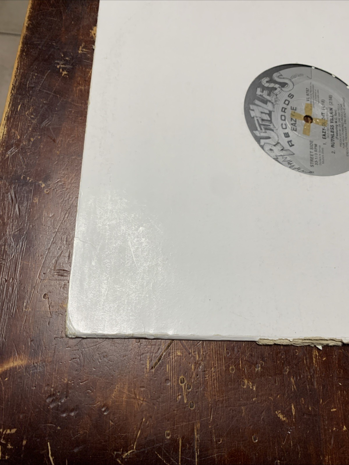 Eazy-E (Eazy-Duz-It) Original 12” Single Vinyl Record