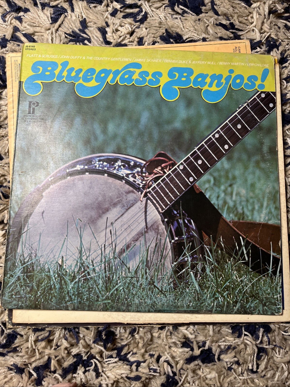 “Bluegrass Banjos!” Bluegrass Compilation LP Vintage Hilltop / Pickwick JS-5140