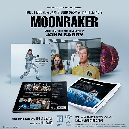 MOONRAKER – ORIGINAL SCORE: LIMITED EDITION (2XLP)
