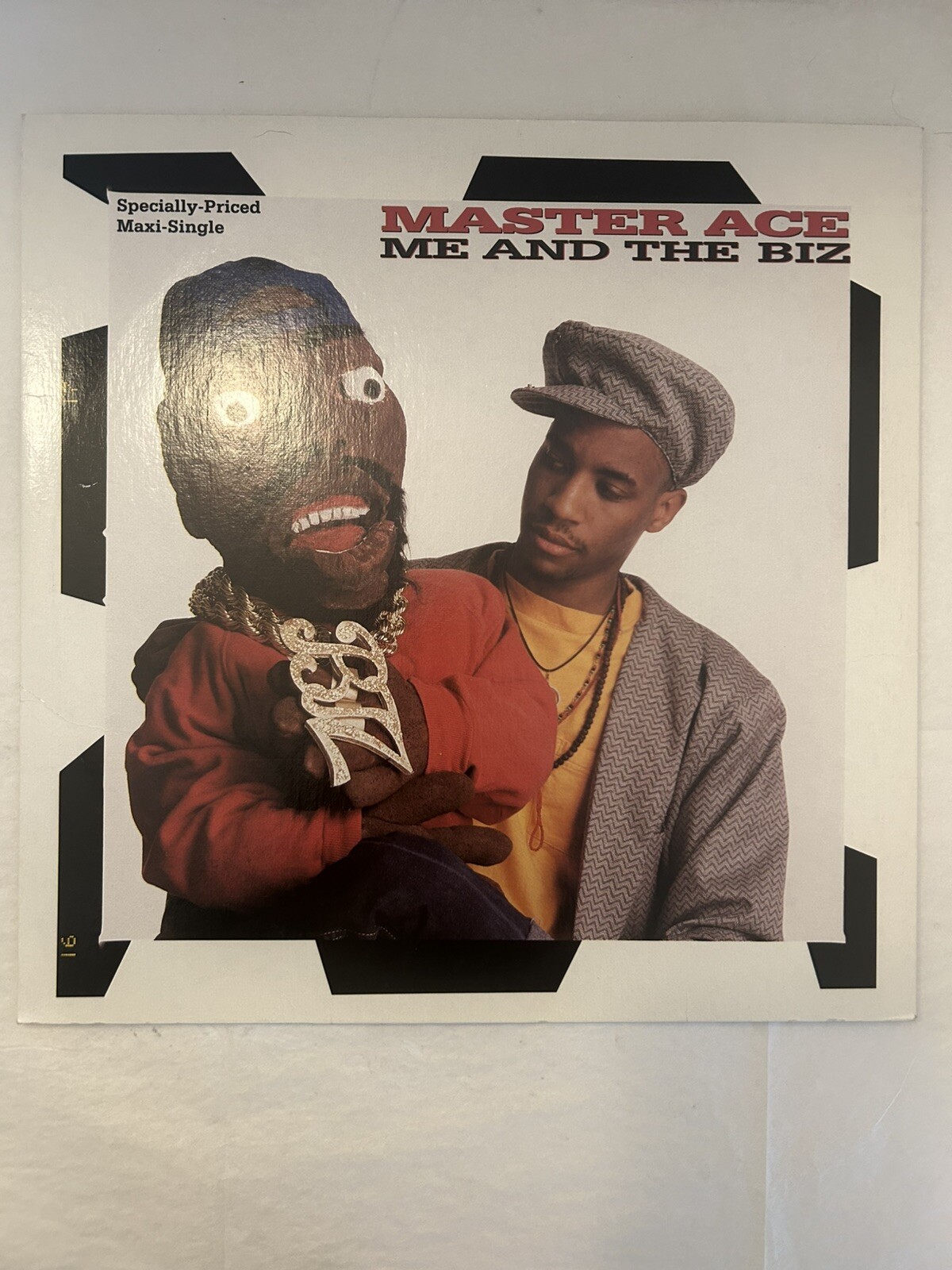 ME AND THE BIZ Master Ace Vinyl Maxi-Single 1990 Cold Chillin’ Records EX