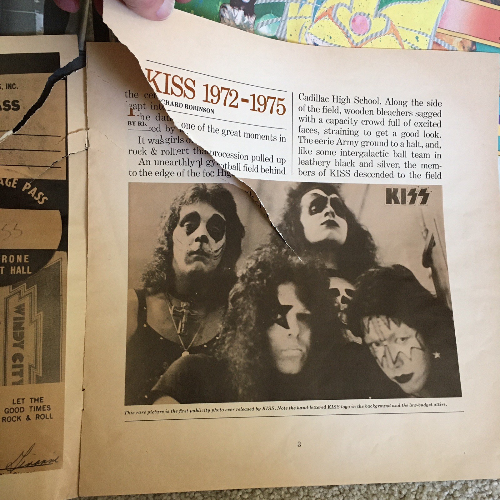 KISS – THE ORIGINALS, 3 LP records, 1st Press 1976, NBLP-7032 – EX w/ Extras