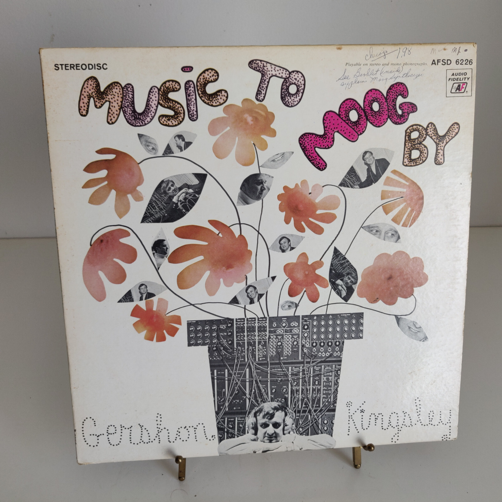 Gershon Kingsley – Music To Moog By – 1969 USA 1st Press AFSD 6226 Stereo LP EX