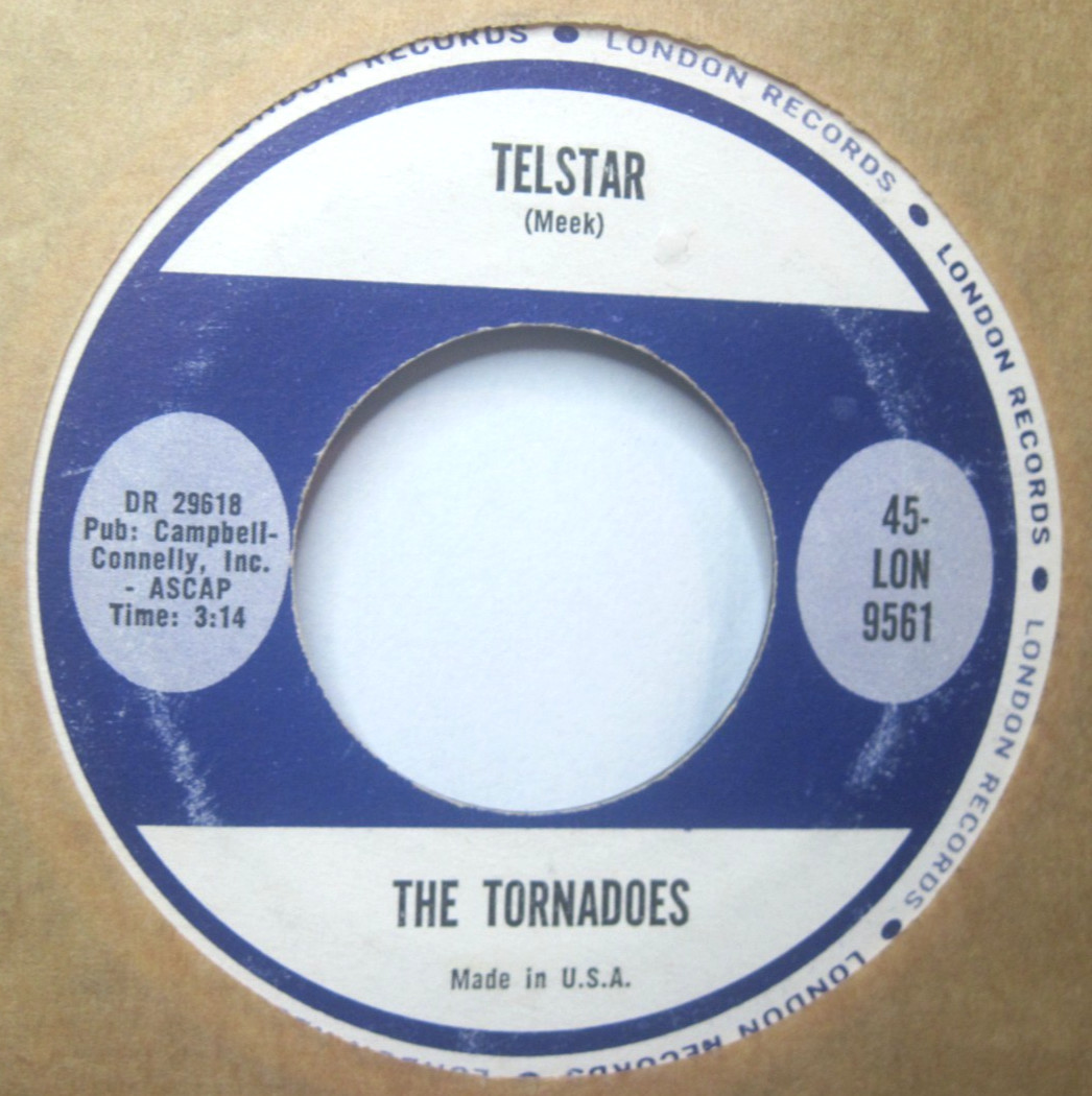 TORNADOES * 45 * Telstar * 1962 #1 * NICE ! VG+/ VG++ USA * LONDON Original