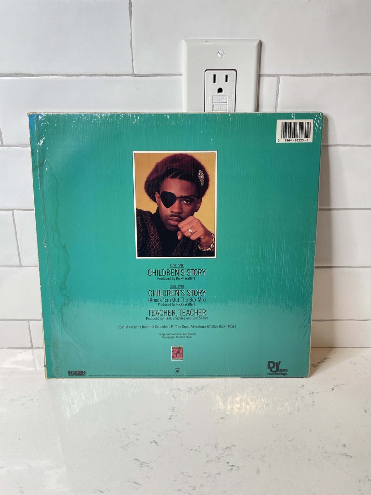 SLICK RICK Children’s Story PROMO 12″ Knock ‘Em Out The Box GREAT ADVENTURES
