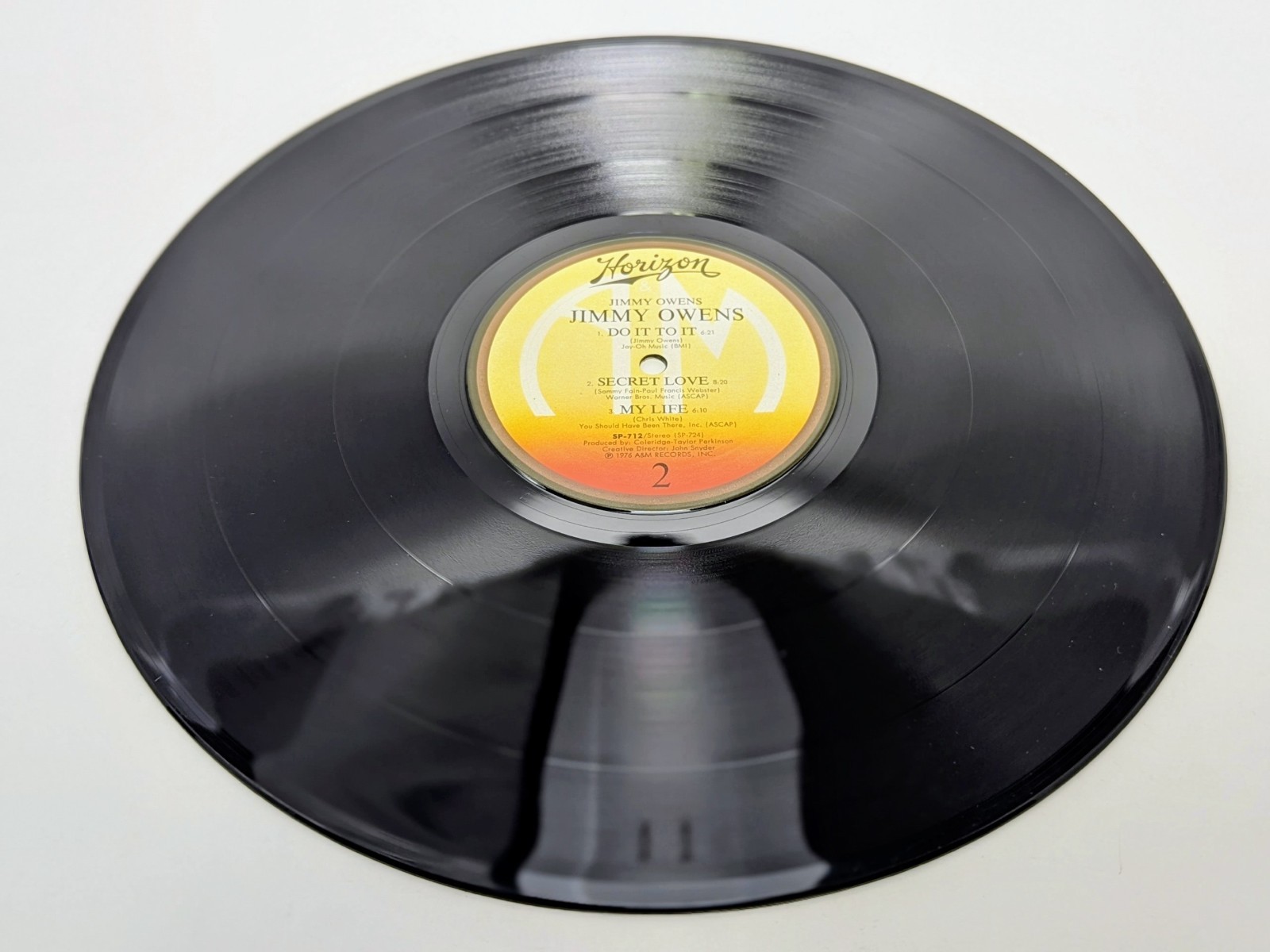 JIMMY OWENS – SELF TITLED – JAZZ LP HORIZON SP 712 GATEFOLD
