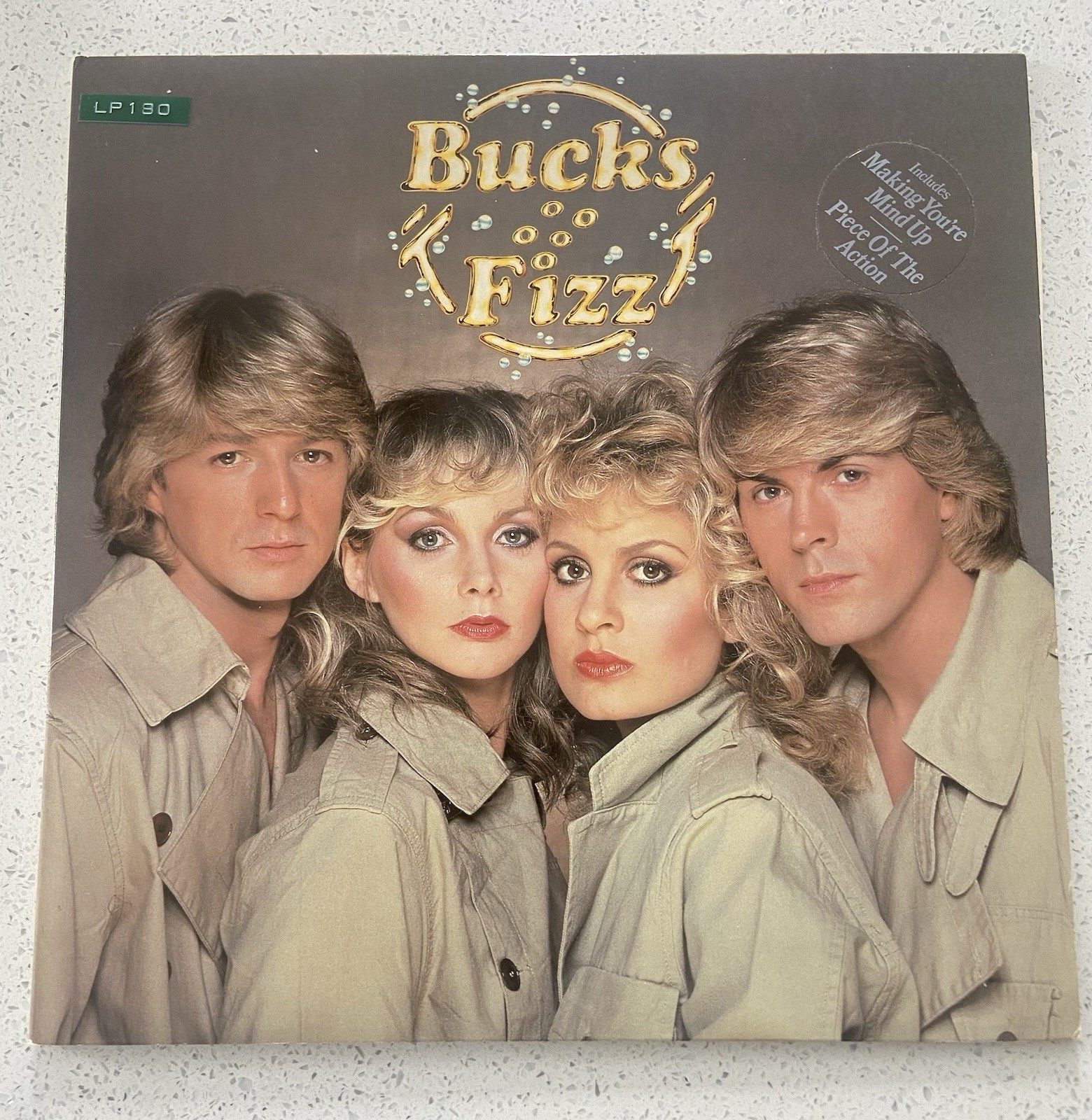 BUCKS FIZZ 1981 UK Debut VINYL LP One Of Those Nights Making Your Mind Up same *