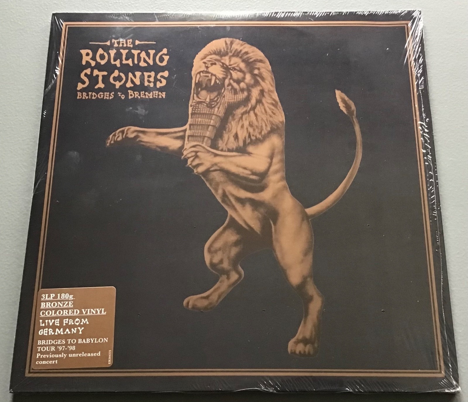 The Rolling Stones – Bridges To Bremen (1998) 3 LP – Bronze Vinyl 2019 Release