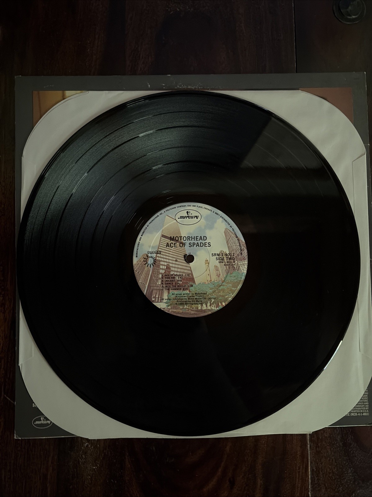 Motörhead – Ace Of Spades LP – 1980 – Mercury/Bronze SRM-1-4011 – VG+/VG+