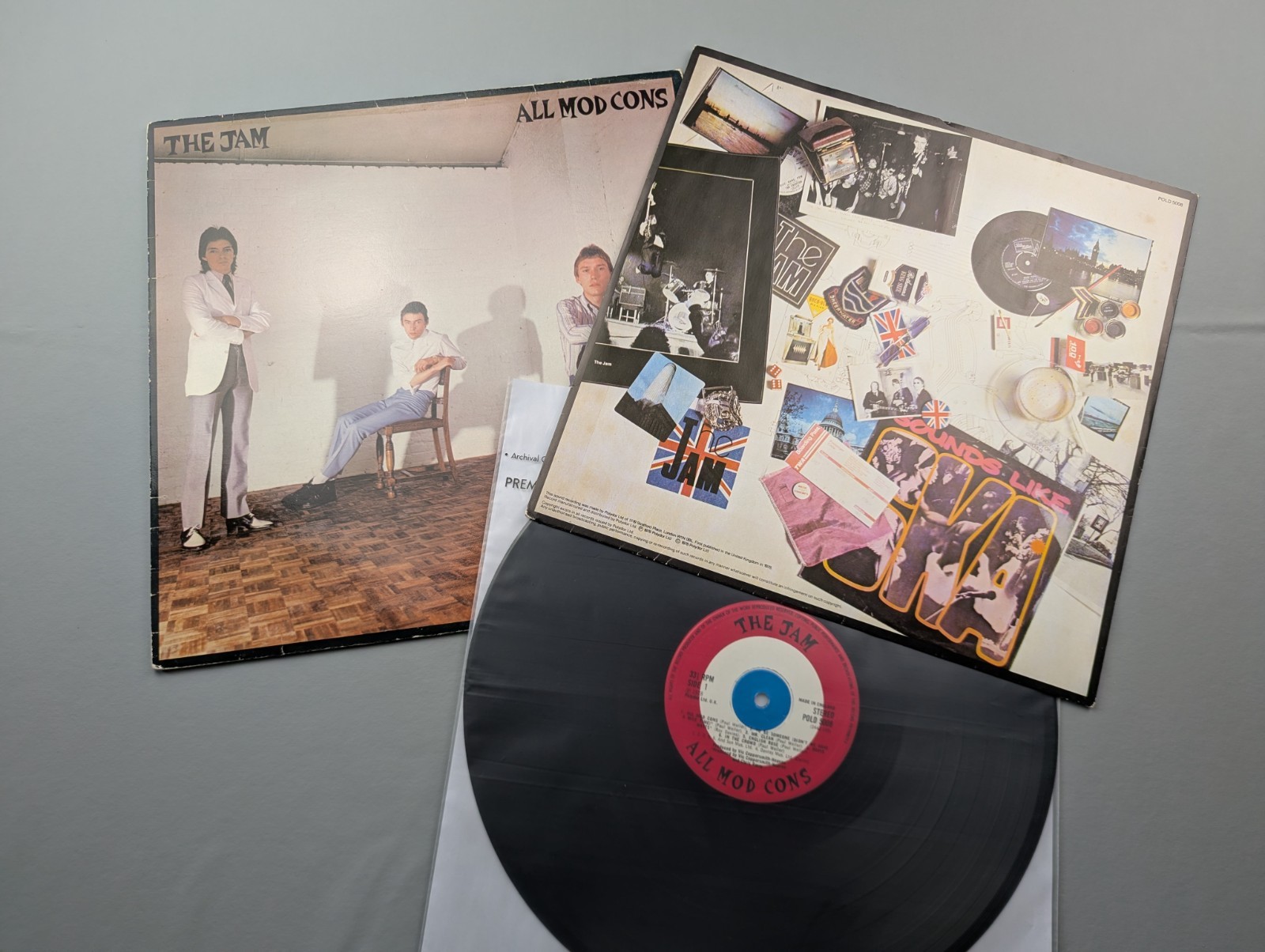 The Jam – All Mod Cons. POLD 5008. G+/G+. UK Press. Vinyl Record LP.