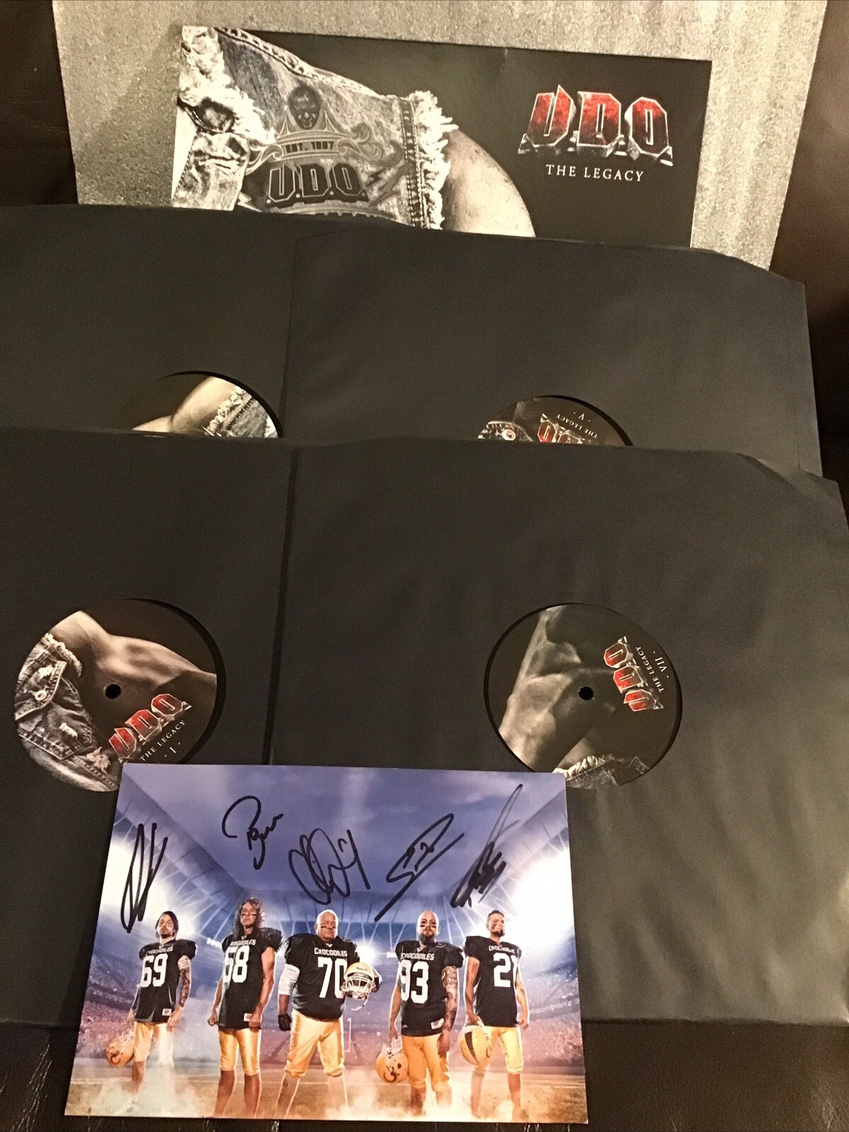 Vinyl Records – U.D.O.- The Legacy- Strictly Limited Edition Only 2000 Worldwide