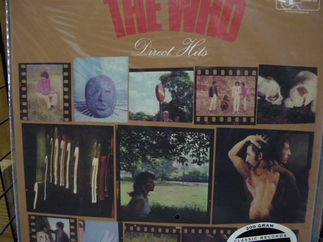 THE WHO DIRECT HITS MONO AUDIOPHILE LIMITED 200 Gram CLASSIC RECORDS RARE LP