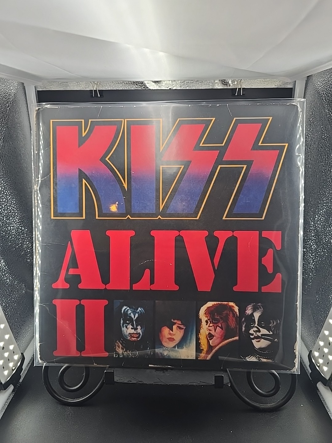 Kiss Alive II 1ST 1977 2LP NBLP 7076 Casablanca KEEL Press VG/G+