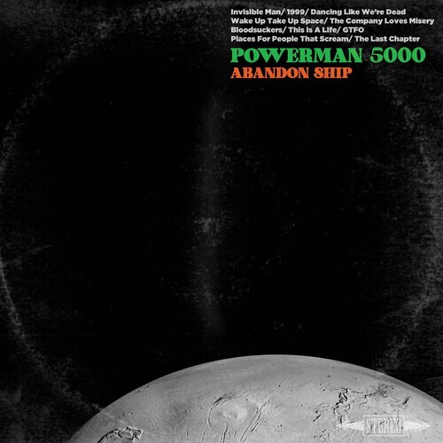 Abandon Ship-Green Marble by Powerman 5000 (Record, 2024)