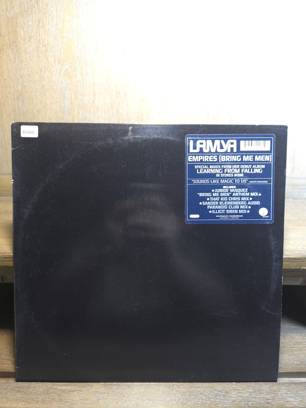 Lamya Empires Bring Me Men 2002 Vinyl Mixes Jrecords