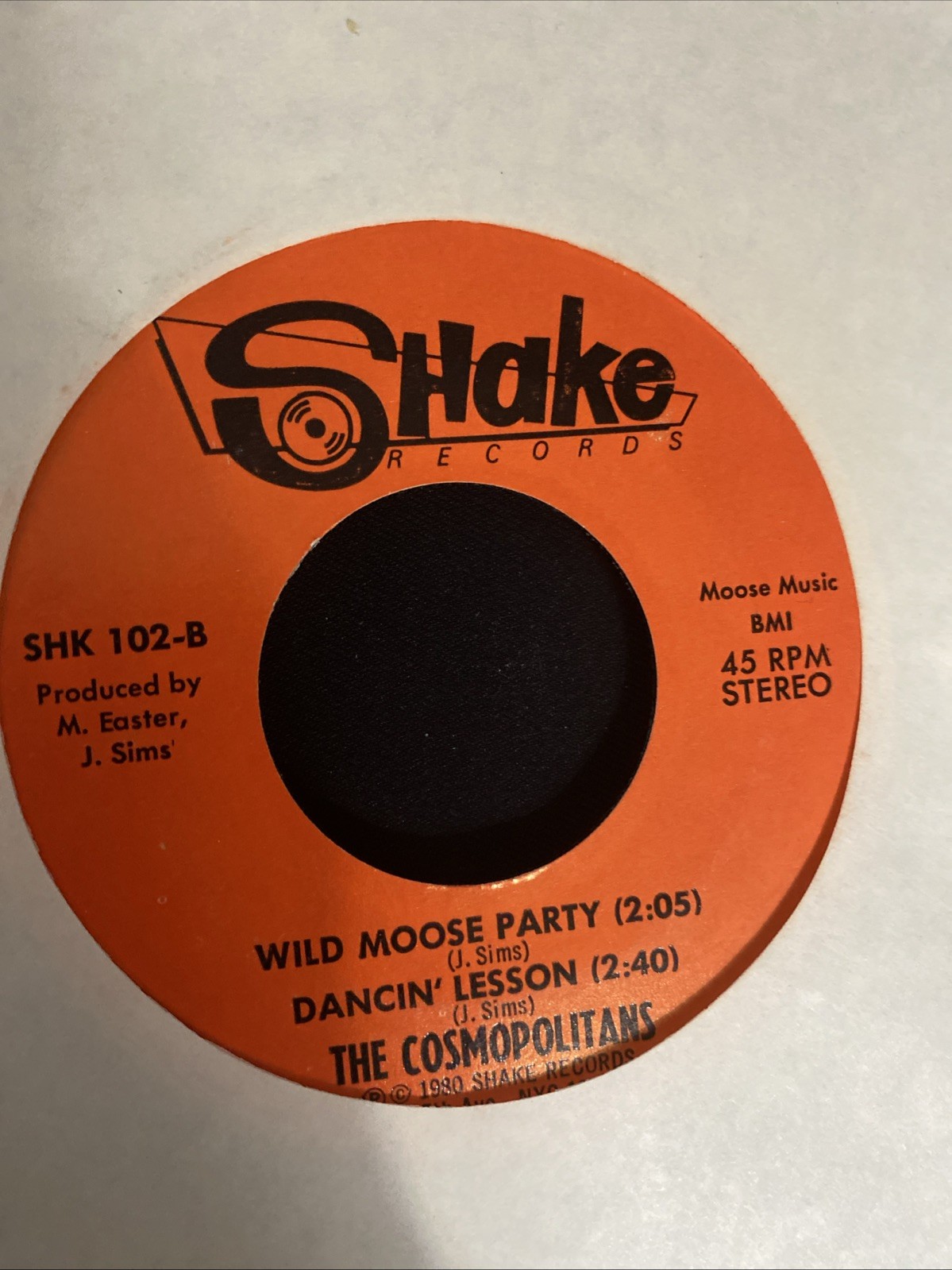The COSMOPOLITANS * 1980 USA NO WAVE * POST PUNK PRIVATE 45 *
