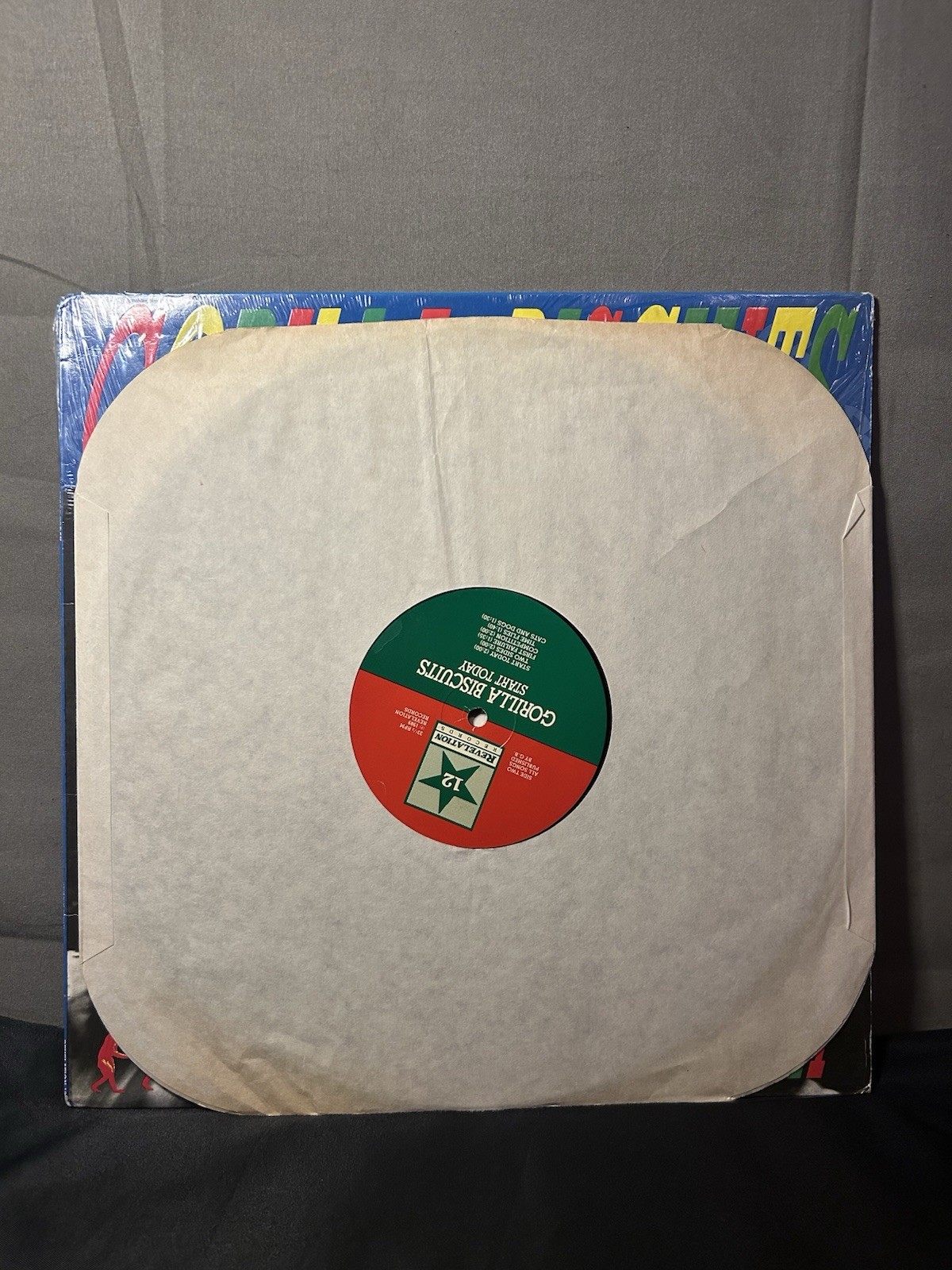 Gorilla Biscuits – Start Today First Press 1989 Revelation Embossed Cover SHRINK
