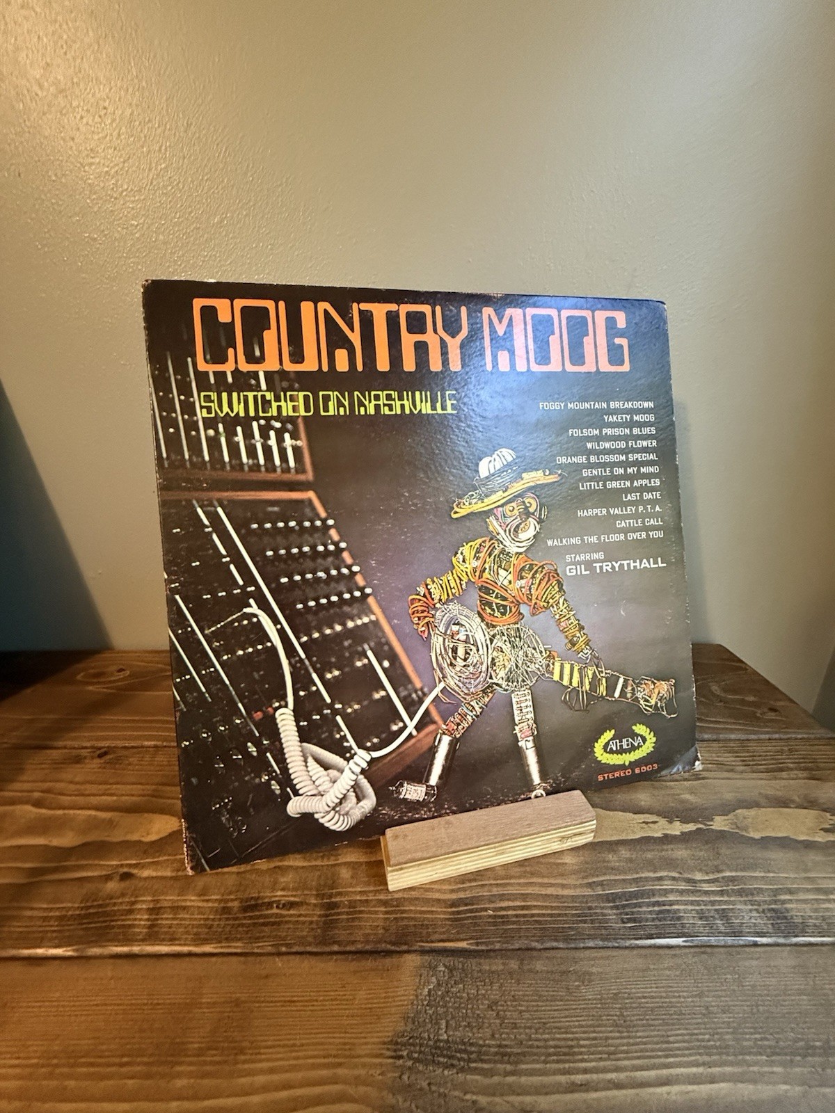 Country Moog Switched On Nashville Gil Trythail Electronic Country Rock LP Vinyl