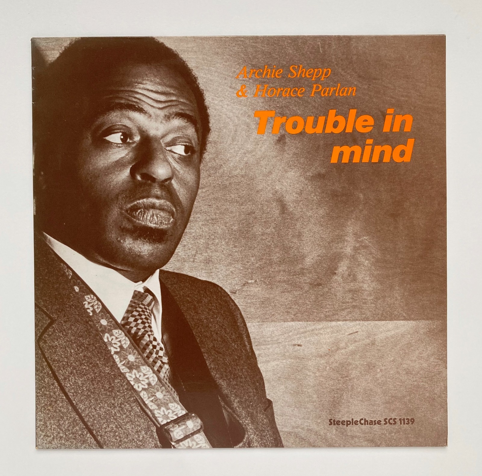 Archie Shepp & Horace Parlan ‎– Trouble In Mind LP SteepleChase SCS 1139, 1980