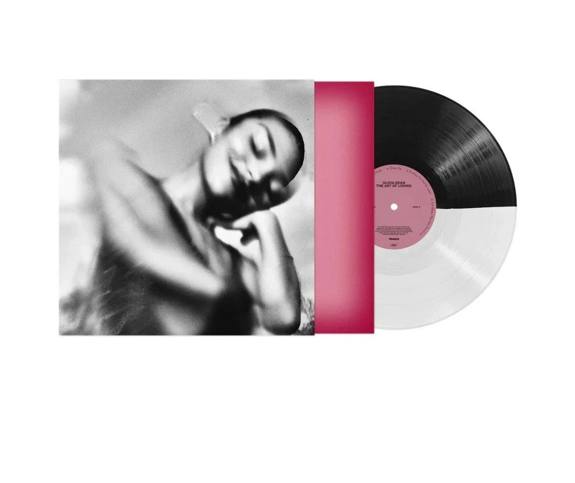 OLIVIA DEAN The Art Of Loving Store Exclusive Vinyl LP Black/White Split IN HAND
