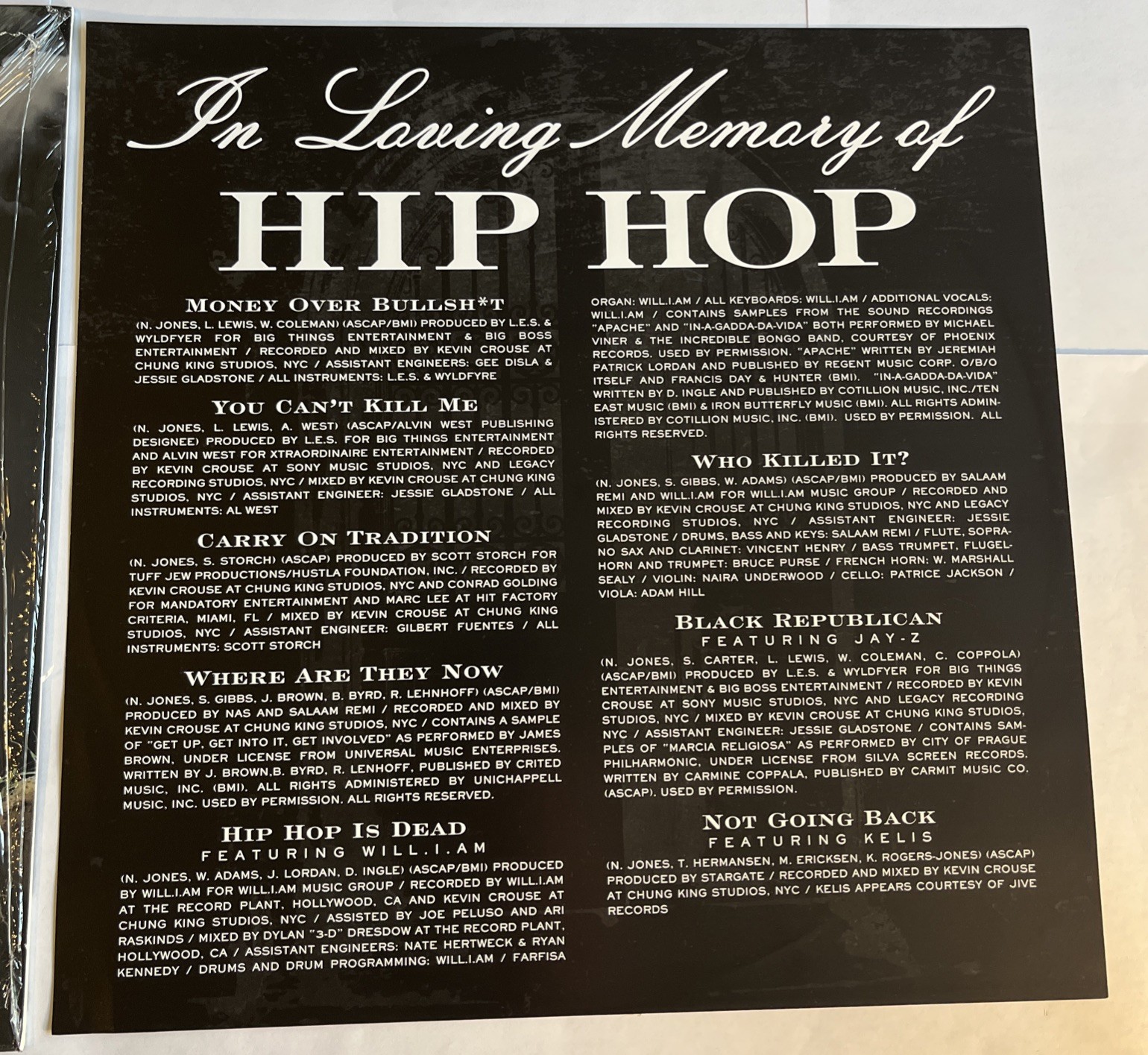 NAS Hip Hop Is Dead 06’ Vinyl 2LP In Shrink Jay-Z Snoop Dogg The Game Kanye West