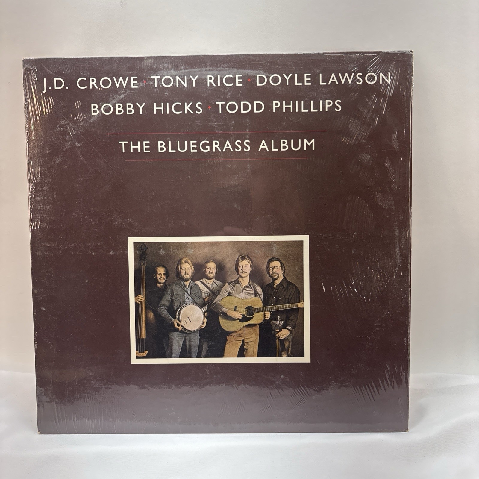 J.D. Crowe Tony Rice Doyle Lawson The Bluegrass Album Rounder 0140 Vinyl Record
