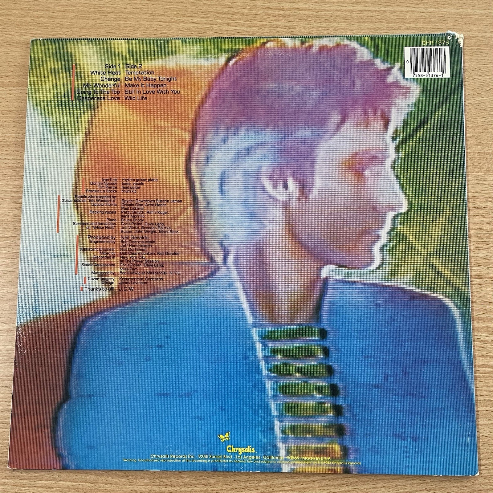 John Waite – Ignition 1982 First Edition Vinyl LP Pop Rock VG+