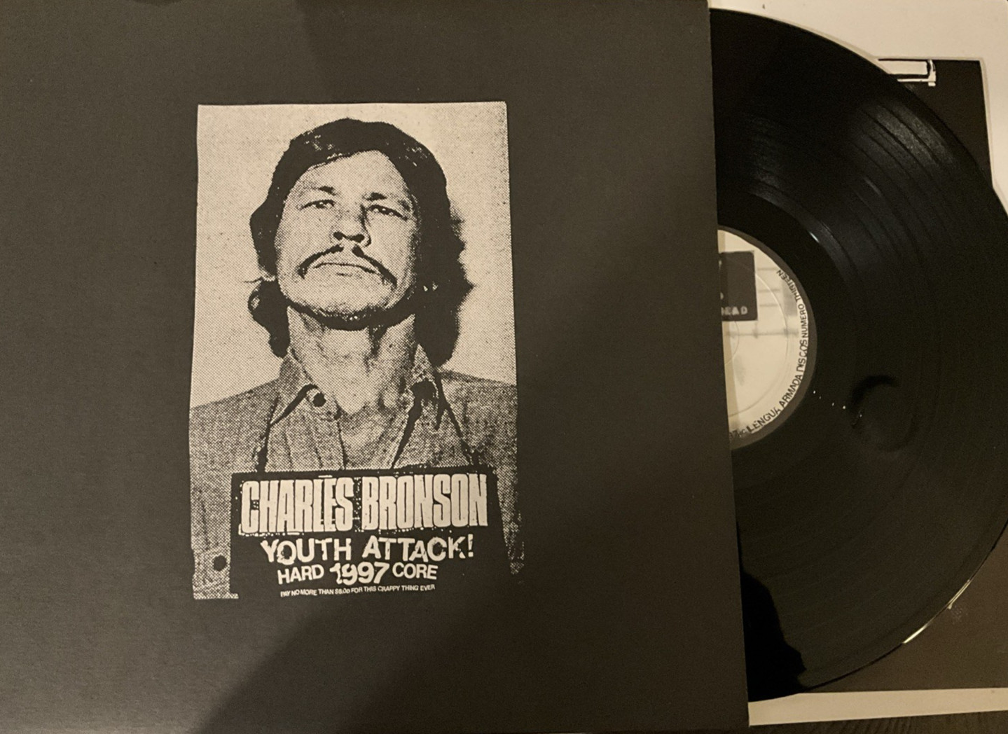 Charles Bronson – Youth Attack LP 1997 Lengua Armada Discos LA-13 [Original] VG+