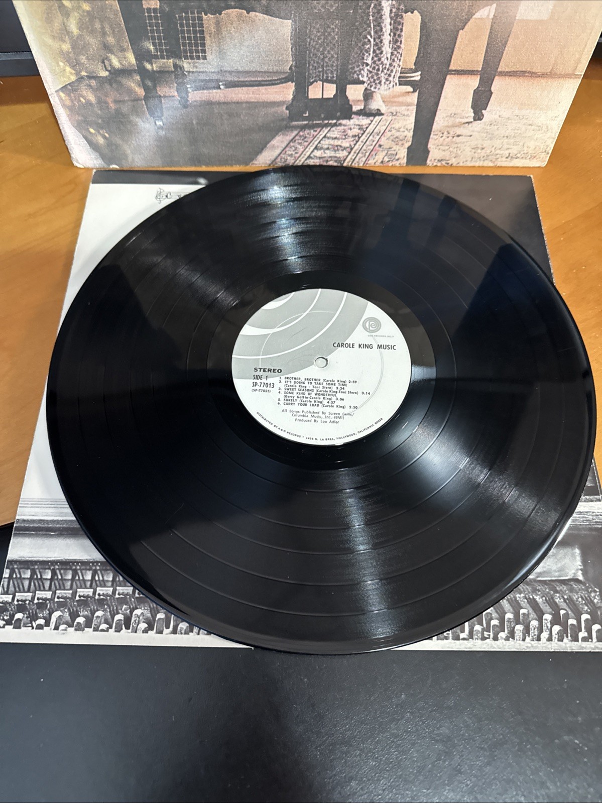 Carole King – CAROLE KING MUSIC – Ode Records (SP-77013) LP 33 Vinyl B3 VG