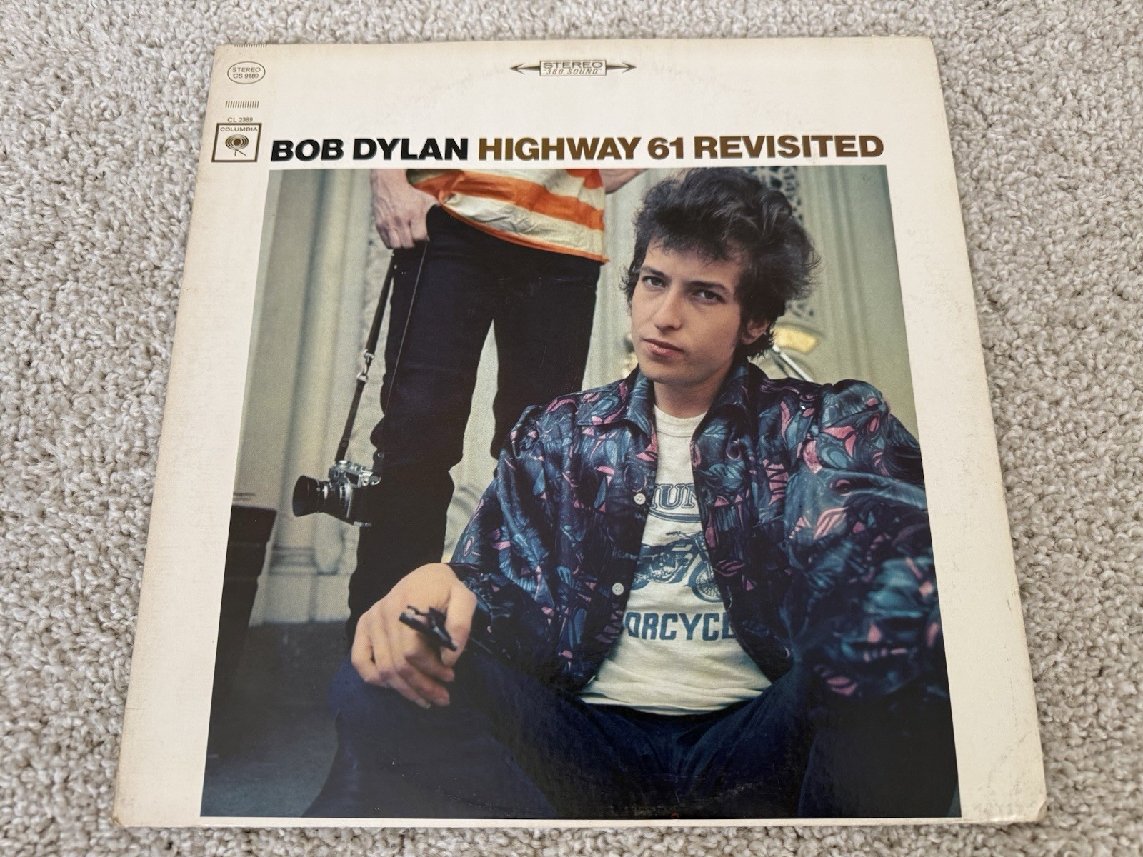 Bob Dylan Highway 61 Revisited LP Columbia CS 9189 360 Sound Stereo US Press