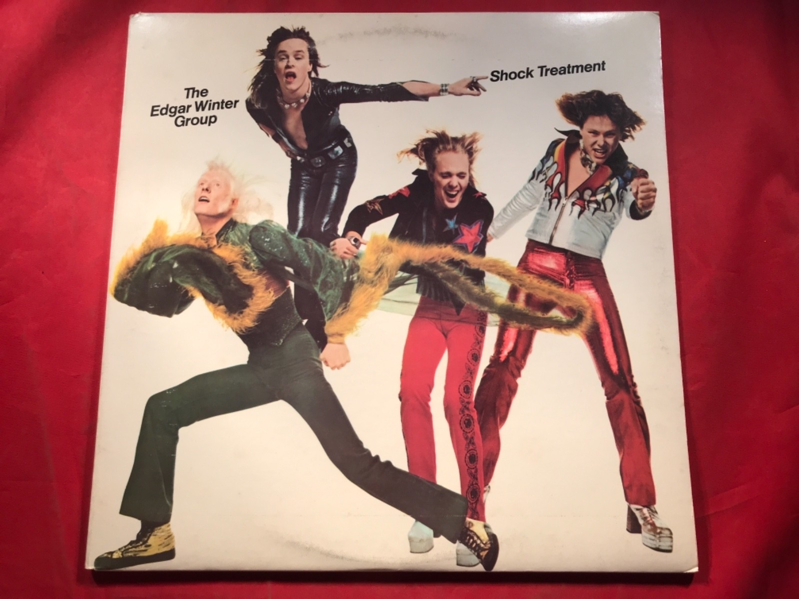 Z-46 THE EDGAR WINTER GROUP Shock Treatment – 1974 – PE 32461 – RECORD / ROCK