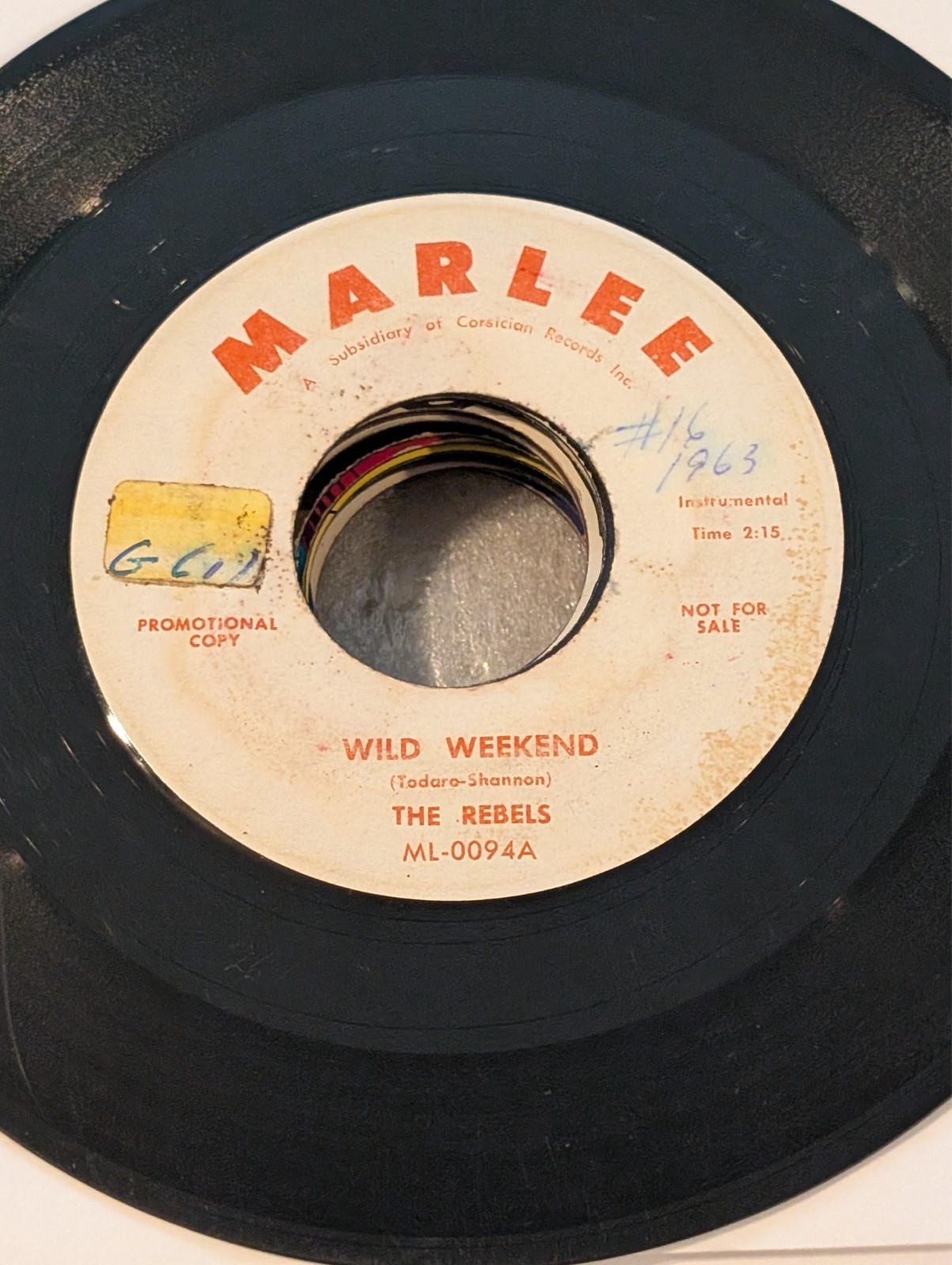 SURF The Rebels Wild Weekend Cha Cha Marlee 0094 1960 PROMO HEAR IT