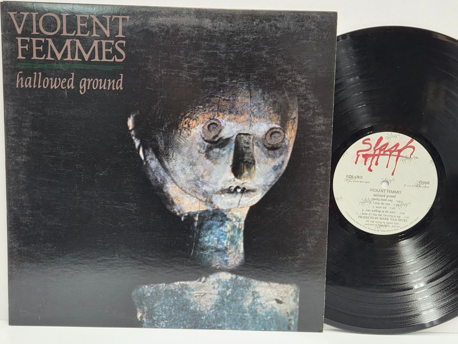 VIOLENT FEMMES Hallowed Ground 1984 1st Press LP Slash 1-25094 NM Vinyl