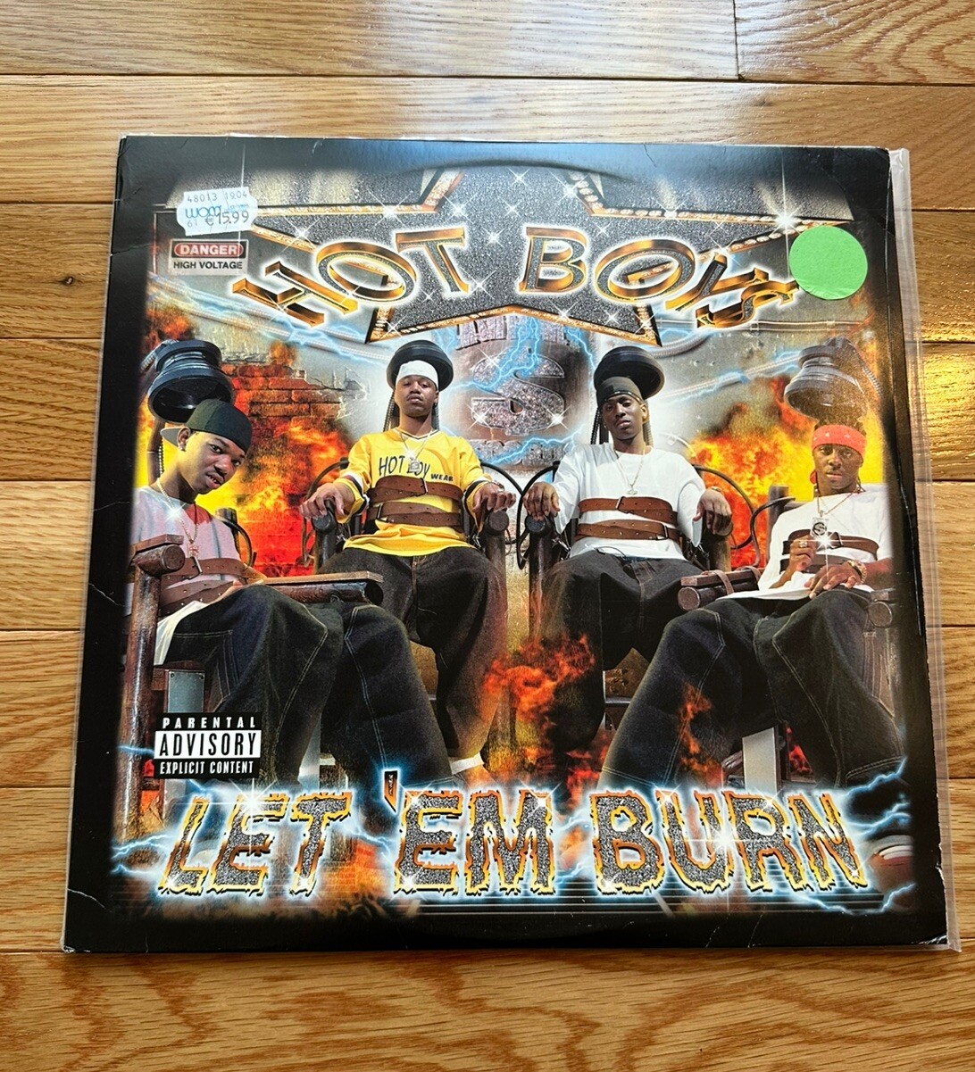 Hot Boys – Let ‘Em Burn (2LP, 2003, Lil Wayne, Turk, Juvenile, BG)