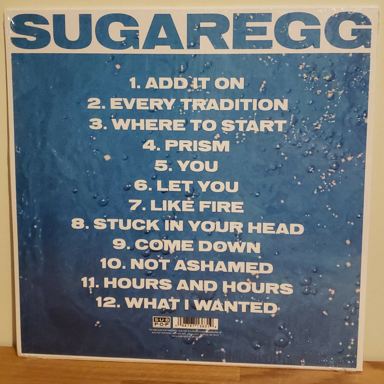 BULLY Sugaregg LP NEW Vinyl 3rd Album Indie Hard Rock Sub Pop Records