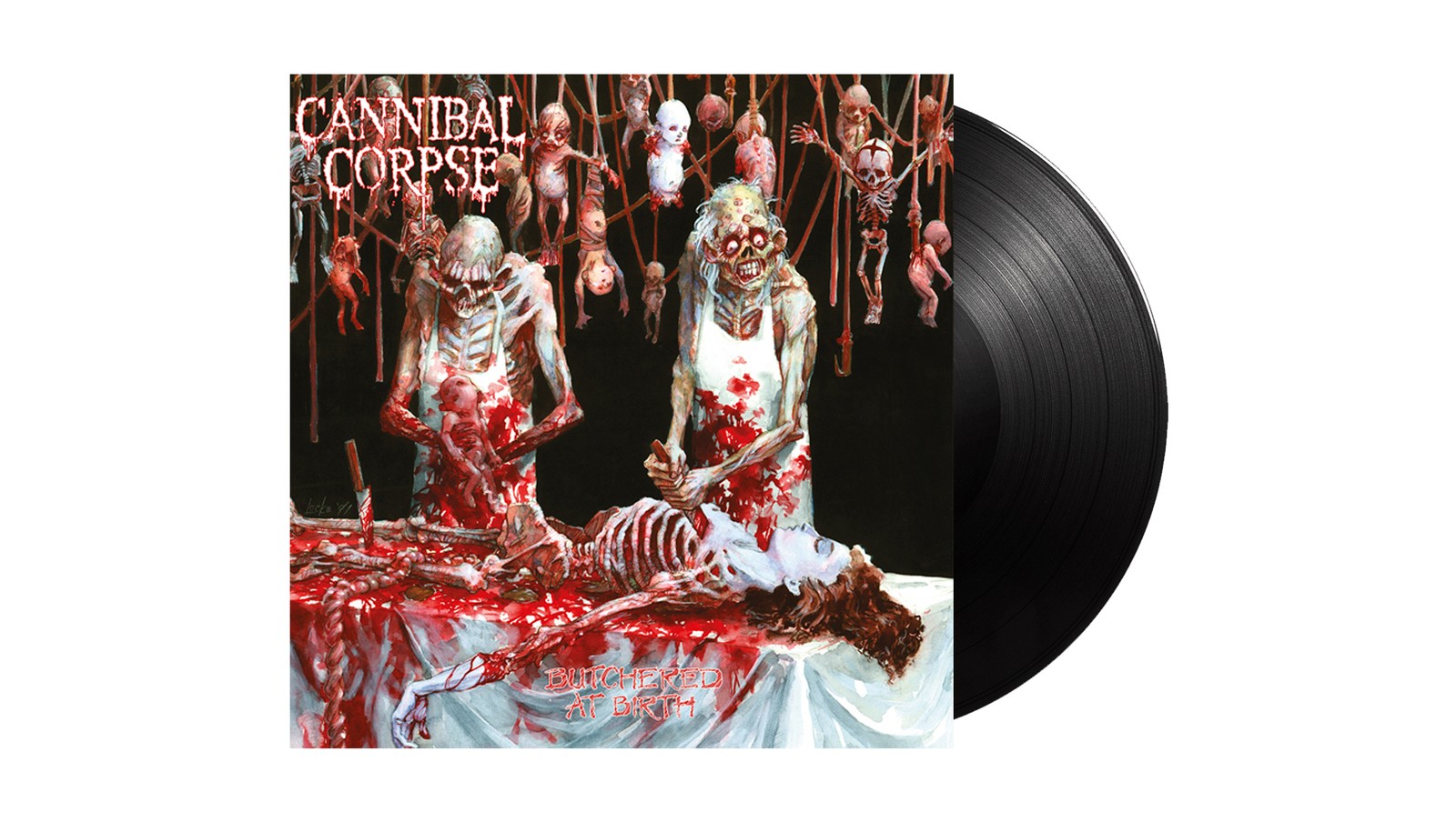 Cannibal Corpse ‘Butchered At Birth’ LP Black Vinyl – NEW & SEALED
