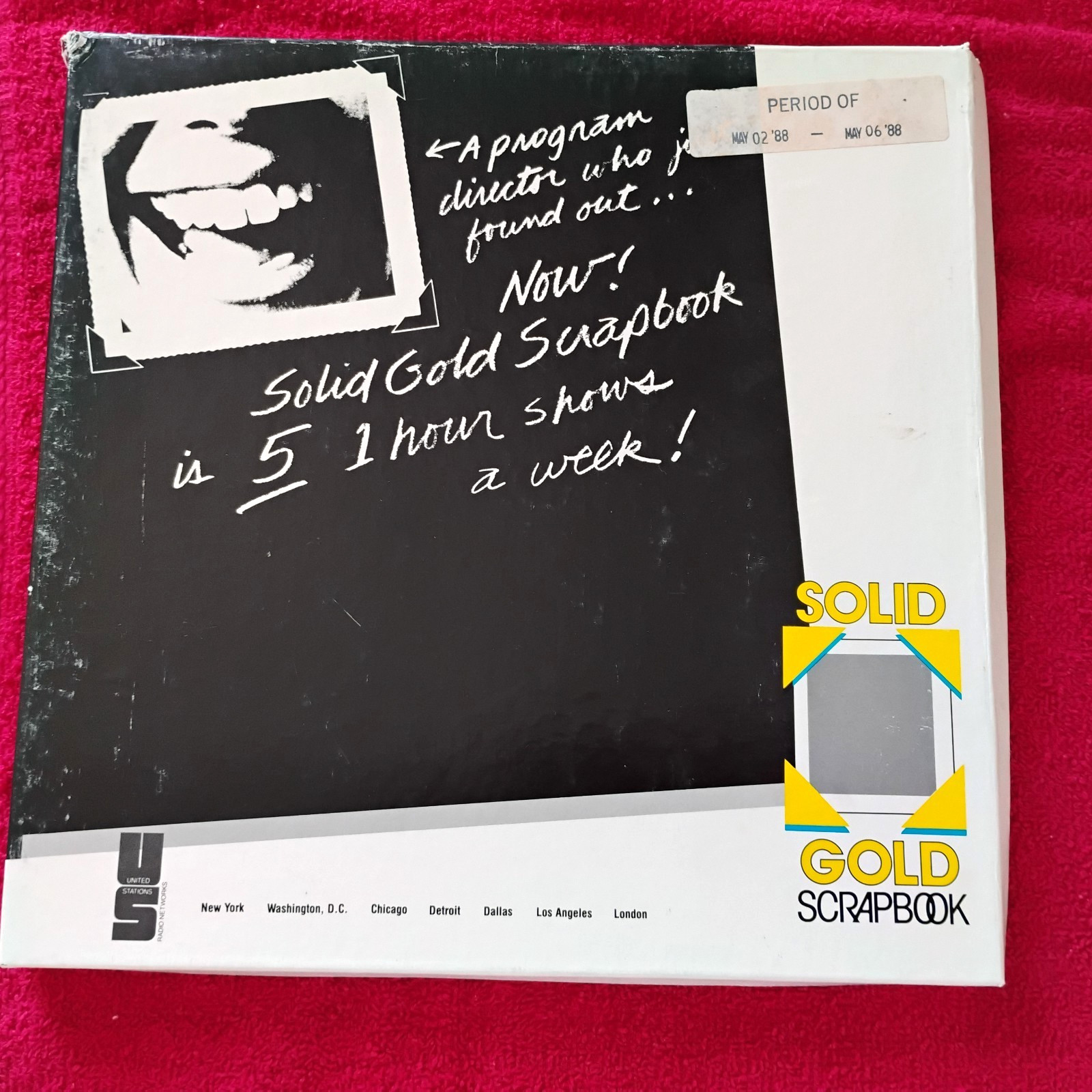 Solid Gold Scrapbook W/Dick Bartley 5LPS May 2-6 1988
