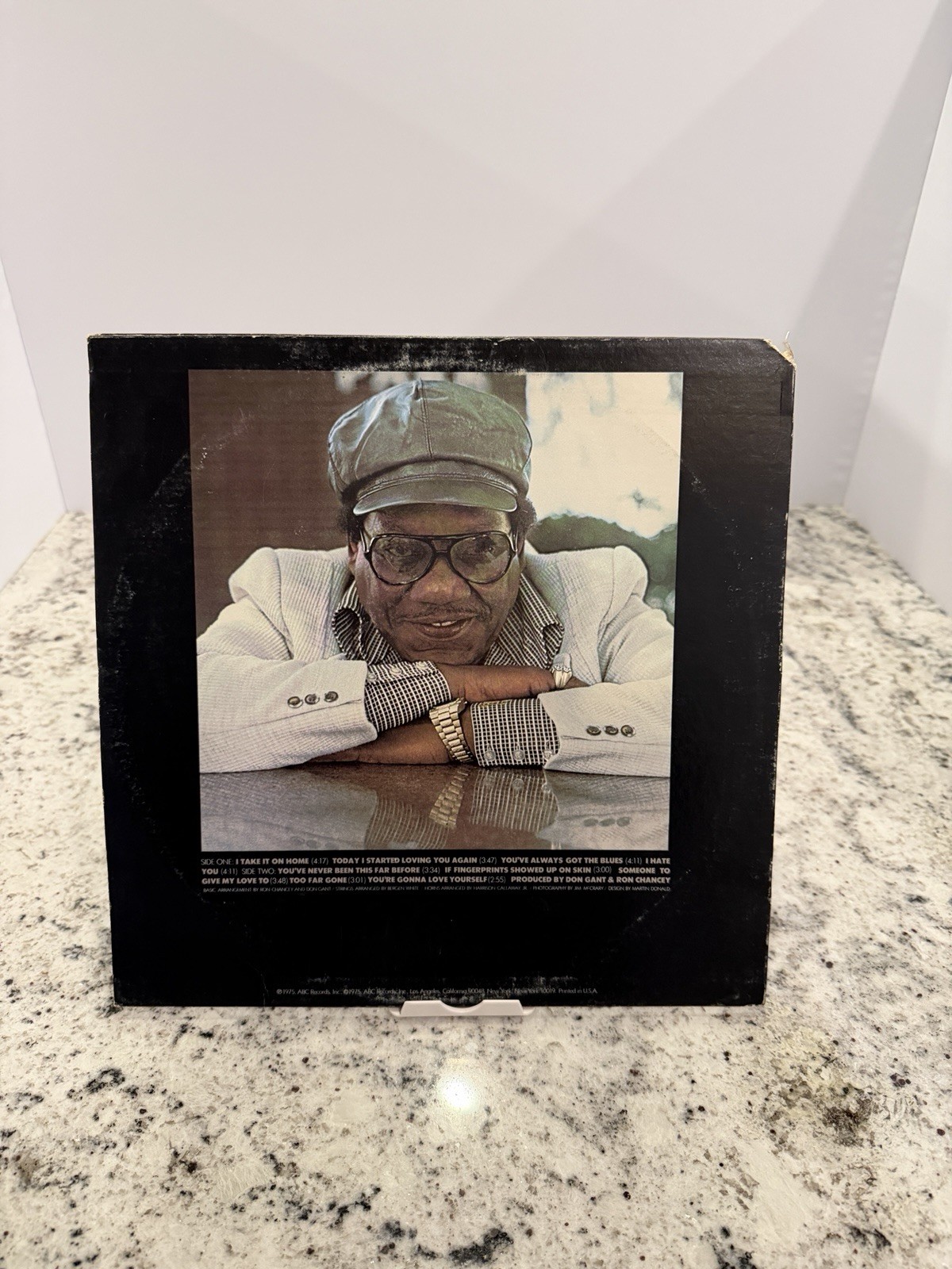 Bobby Bland Get On Down With Bobby Bland Vinyl LP ABC Records 1975 33 RPM ABCD-…