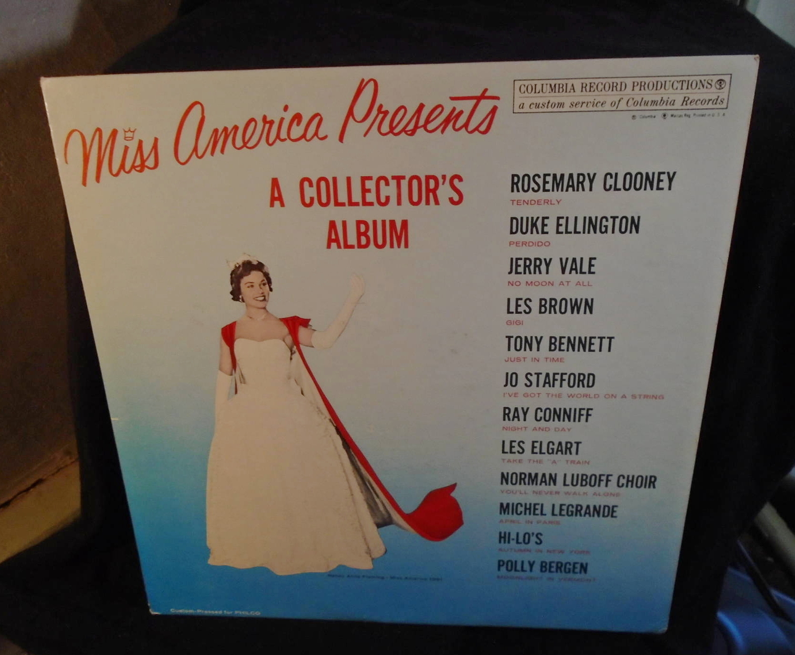 Miss America Presents A Collector’s Album LP Record 1961 100 % Play tested *