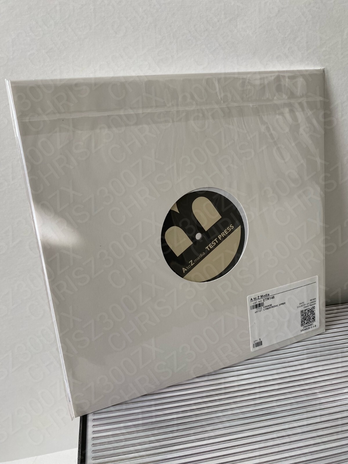 Transformers The Cybertronic Spree RAVAGE Vinyl Record Soundtrack LP Test Press