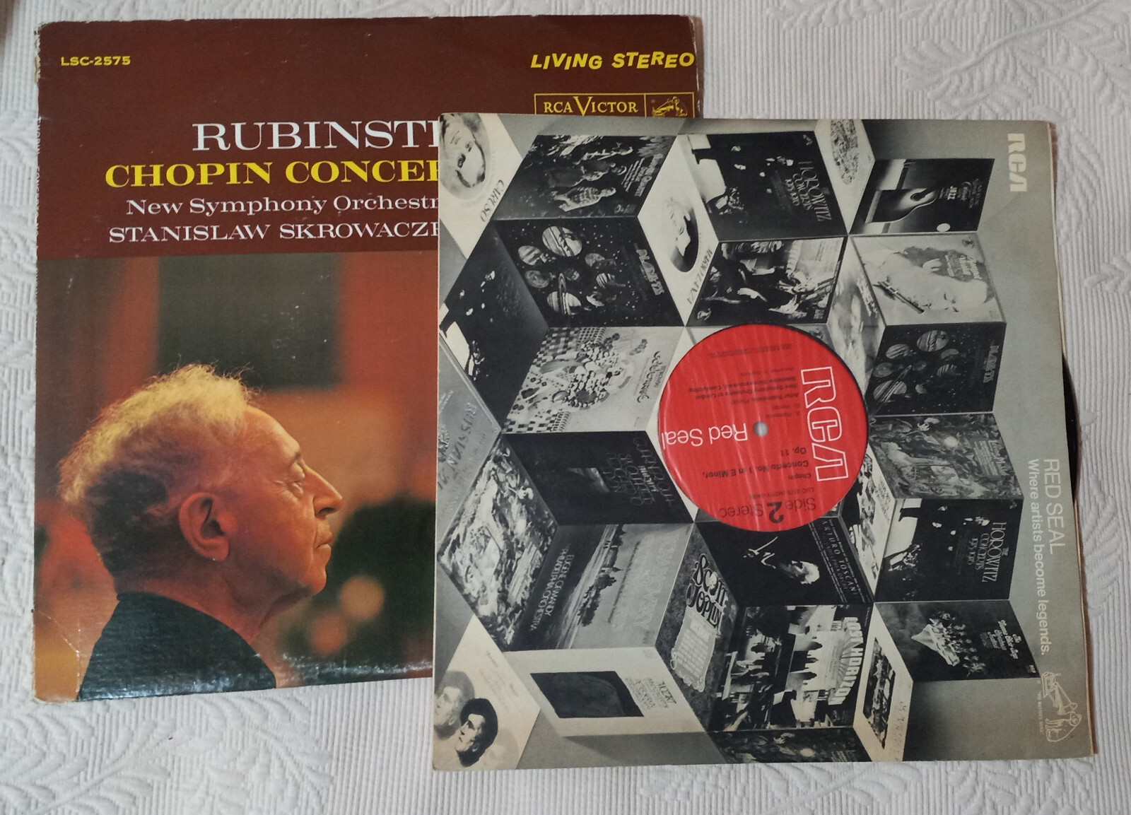 Arthur Rubinstein, Chopin Concerto No. 1 1961 RCA Victor LSC-2575 VG++