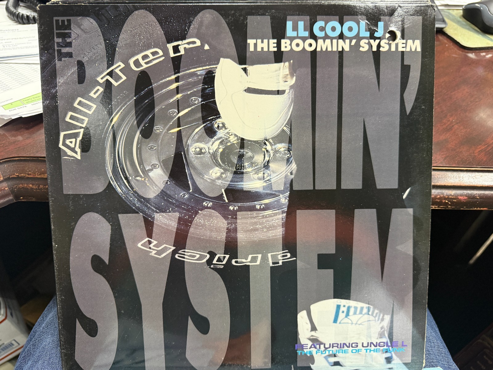 LL Cool J The Boomin System 12” 1990 DEF JAM 73458 Hip Hop DJ PROMO UNPLAYED