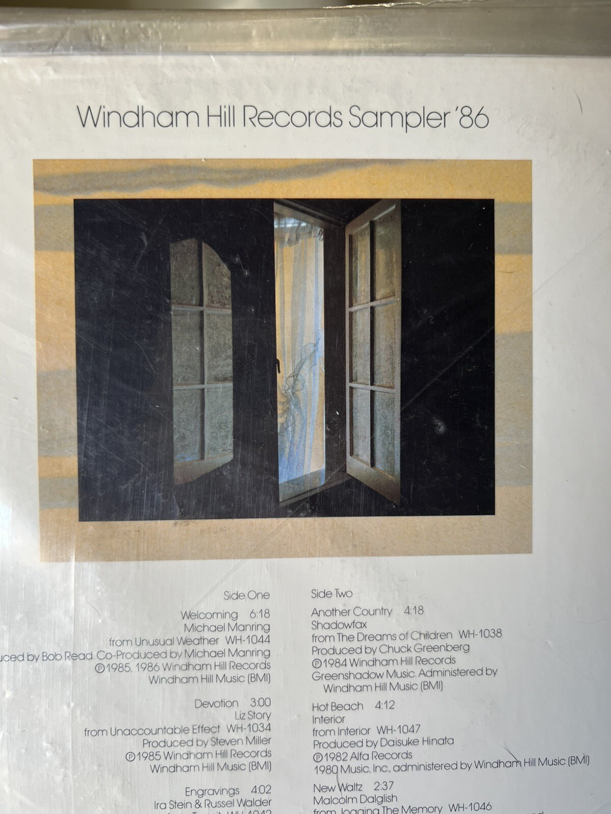 NEW Windham Hill Records Sampler ’86 Vinyl Album Sealed New Age Various Artists