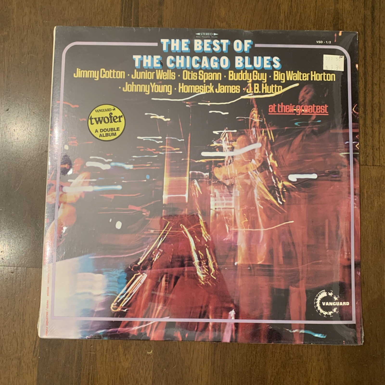 BEST OF THE CHICAGO BLUES Mint Sealed Various Artists VANGUARD 2XLP gatefold