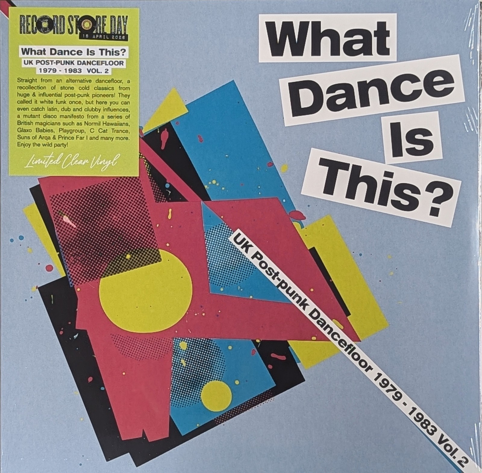 What Dance is This? UK Post-Punk Dancefloor 1979-1983 Vol. 2 SEALED LP RSD