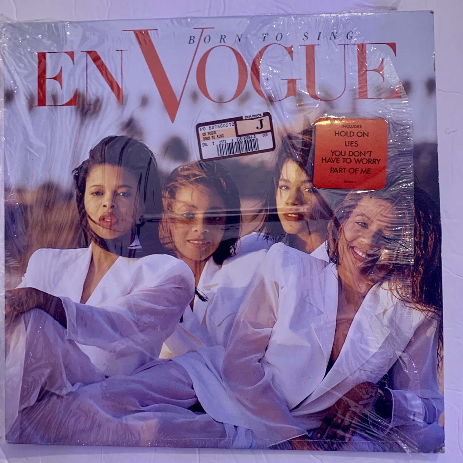 vintage En Vogue BORN TO SING Original 1990 Atlantic Records NM STILL IN SHRINK
