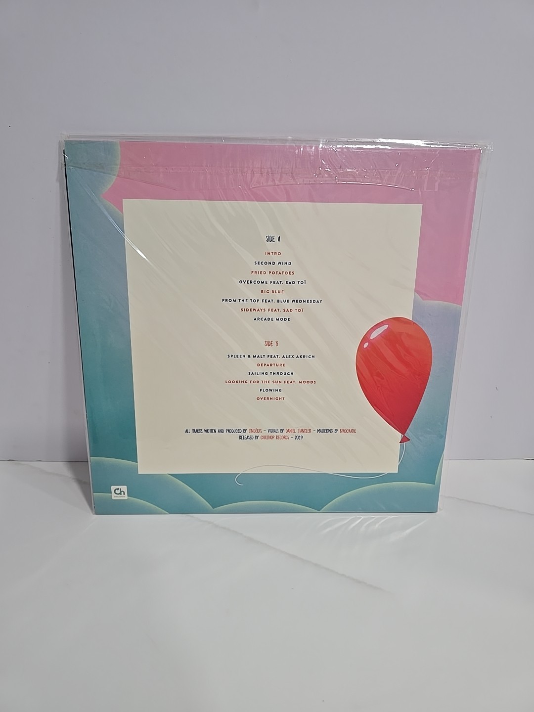 L’indécis ‎– Second Wind / Vinyl LP limited on White Chillhop Records NEAR MINT